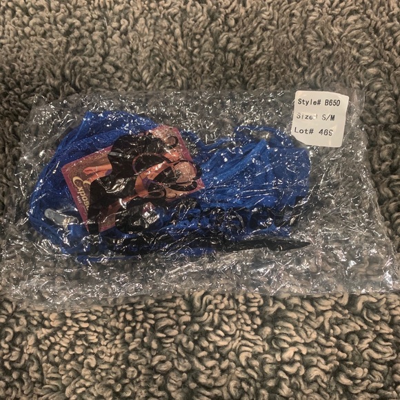 Exposed by Magic Silk Blue Lingerie Set - Picture 3 of 4